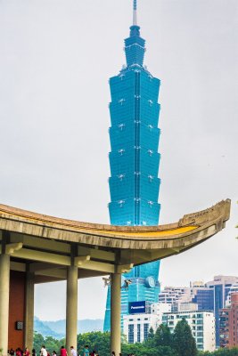 Taipei 101 from Dr. Sun Memorial