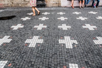 27 White Crosses