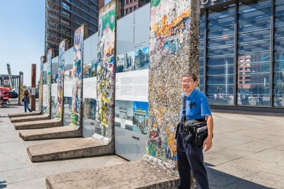 At the Berlin Wall