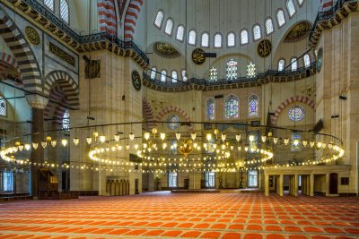 Prayer Hall of Sleymaniye Mosque