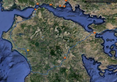 Trip Across Peloponnese