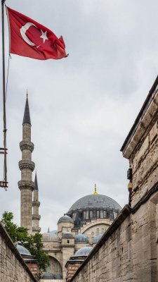 Crescent above Mosque