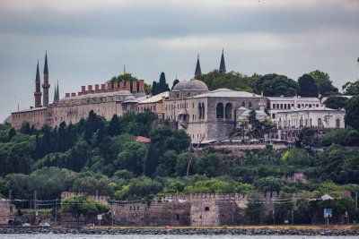 Topkapi Palace from Bosporus