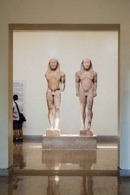 Identical Archaic Statues