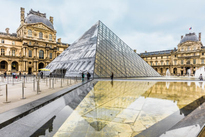 Pyramid and Reflection