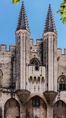 Papal Palace Turrets