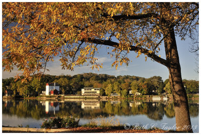 Autumn Reflections Along the Delaware River
