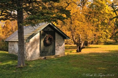 Spring House in Autumn