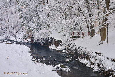 Red Bridge along Fleecy Dale, Carversville