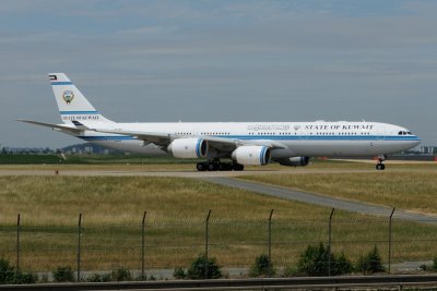 State of Kuwait Airbus A340-500 9K-GBA