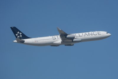 Lufthansa Airbus A340-300 D-AIFF 'Star Alliance livery'  