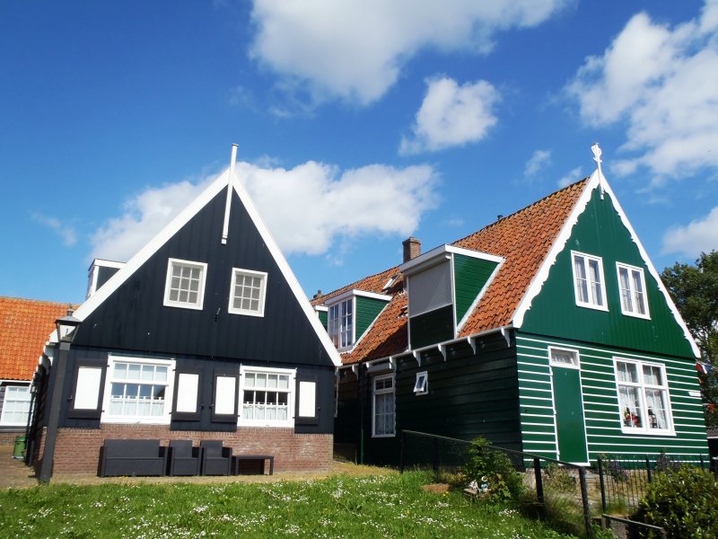 Two houses