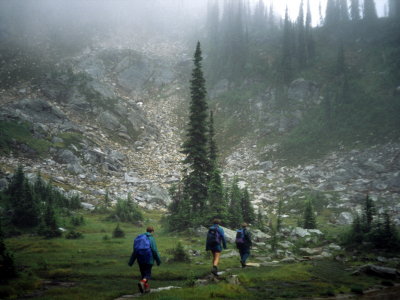 Over muddy trails