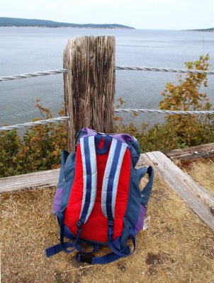 Daypack at rest