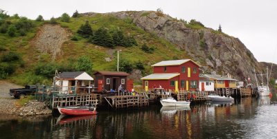 Fishermen's huts