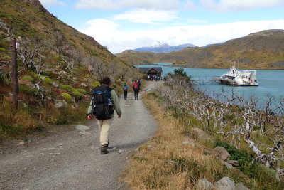 To the ferry boat
