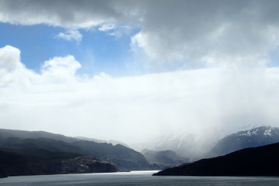 Overlooking Lago Grey