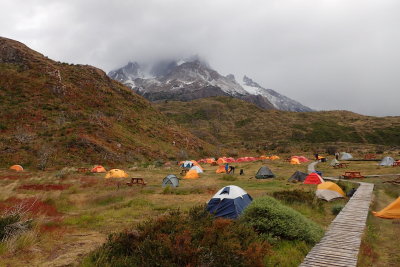 View of campsite
