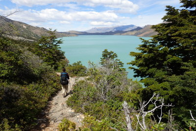 Down to the lake