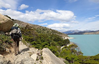 Approaching campsite