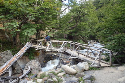 Crossing a bridge