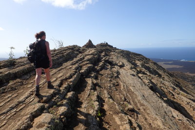 Cairn at highest point