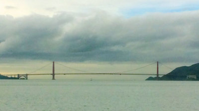 GG Bridge from ferry