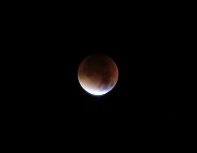 Eclipse total de Luna - Previo a totalidad II