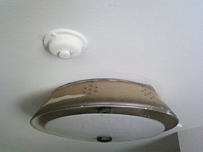 Panic Button on Ceiling