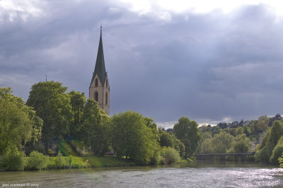 Neckar River at Rottenburg (D)
