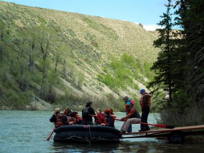Rafting trip down the Snake River in Grand Teton National Park