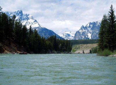 Rafting the Snake River