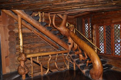 Woodwork detail, interior