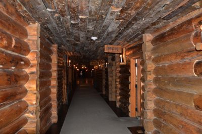 Interior hallway, main building