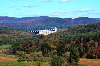 Comeford Station Dam on the Connecticut River
