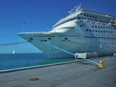 Fascination docked in Key West
