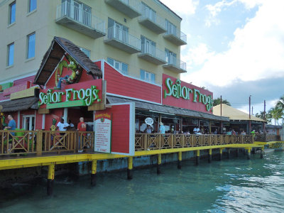 Senor Frogs - our final port of call in Nassau
