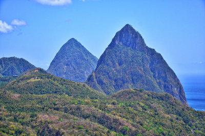 The Pitons, a World Heritage Site