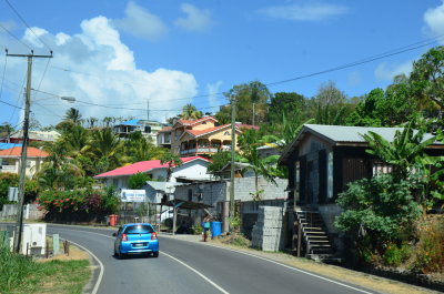 Hillside homes near Canaries