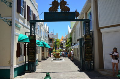 Shoppers Alley off Front Street, Phillipsburg