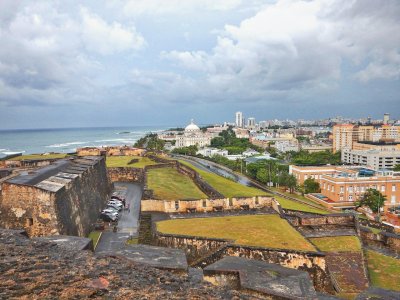 Castillo San Cristobal and Old San Juan