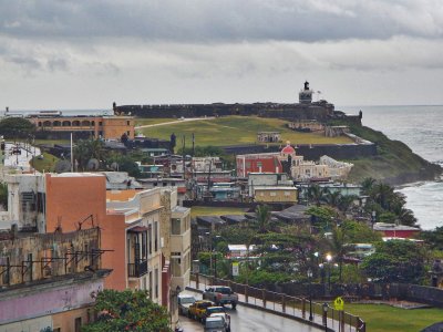 El Morro on the point of the harbor