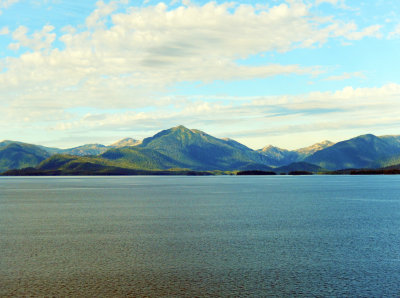 Along the southern end of the Inside Passage