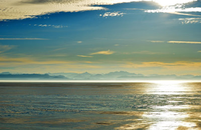 Sunrise on Alaska's Inside Passage