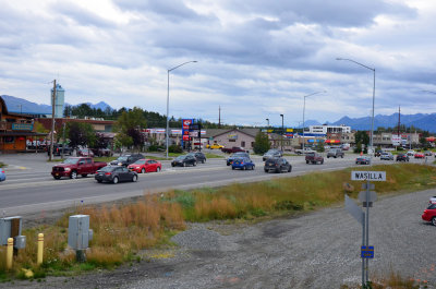 Busy Wasilla, Alaska