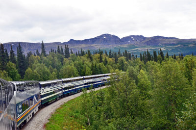 View from the train