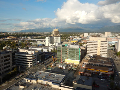Anchorage and the Chugach Mountains