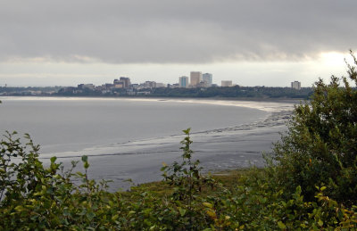 Anchorage across Cook Inlet