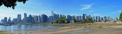 Vancouver Panorama at low tide
