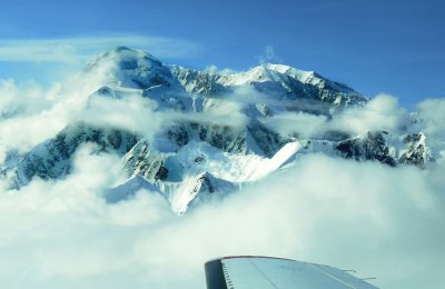 Last look at Denali from 11,000 ft